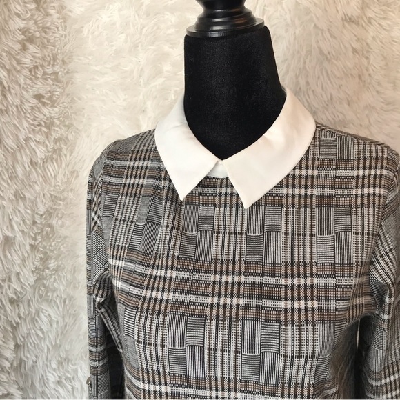 HELLY plaid dress. - Picture 2 of 11